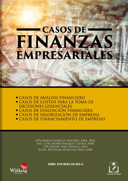 portada CASOS DE FINANZAS EMPRESARIALES