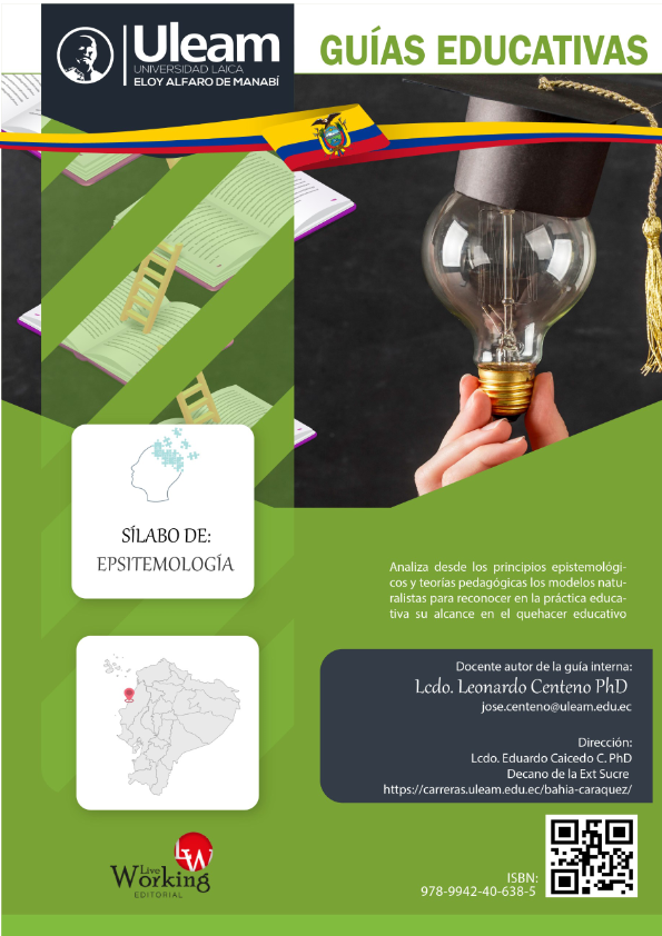 portada Sílabo de la asignatura guía pedagógica ULEAM asignatura epistemología