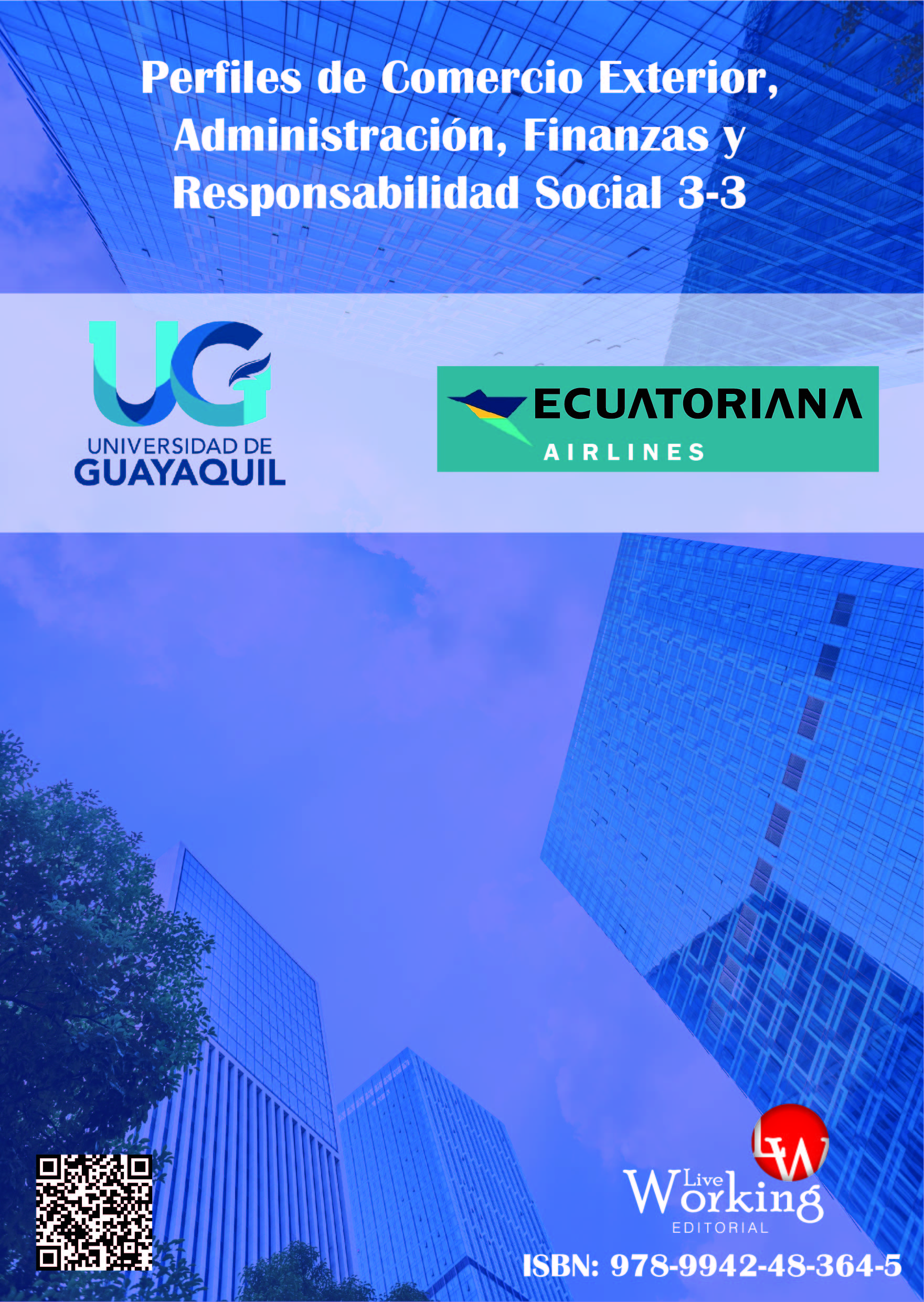 portada perfiles de Comercio Exterior, Administración, Finanzas y Responsabilidad Social