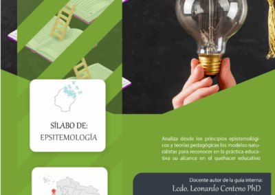 Sílabo de la asignatura guía pedagógica ULEAM asignatura epistemología