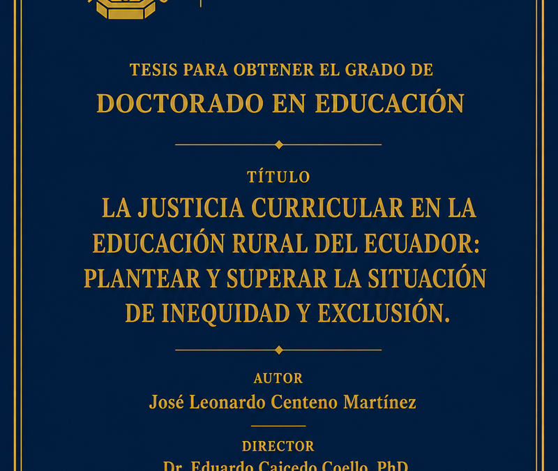 La justicia curricular en la educación rural del Ecuador: plantear y superar la situación de inequidad y exclusión