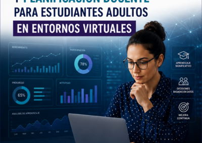 Analítica del aprendizaje y planificación docente para estudiantes adultos en entornos virtuales