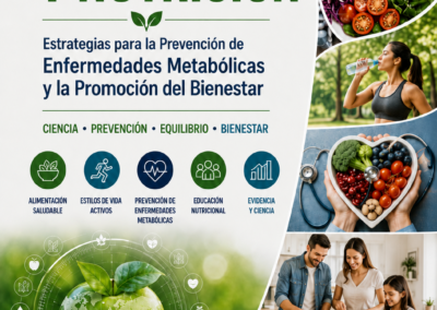 SALUD Y NUTRICIÓN:  Estrategias para la prevención de enfermedades metabólicas y la promoción del bienestar